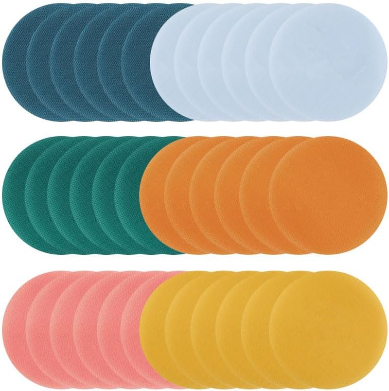 WADY 36Pcs Carpet Spots for Classroom - 4 Inch round Floor Markers, 6 Colors Non-Slip Rug Dots for Preschool, Games & Sports, Durable Teaching Tools, Classroom Organization & Social Distancing image number 2