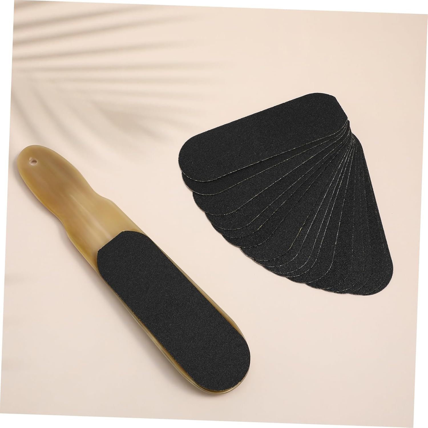 Healeved 40Pcs Foot Sandpaper Foot File Callus Remover Tool Gentle Filing Pedicure Accessories