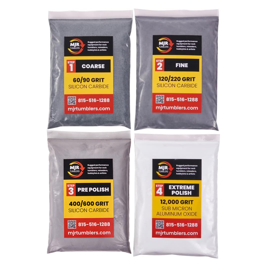 MJR Tumblers Rock Grit Kit for 4.5Kg Tumbler image number 4