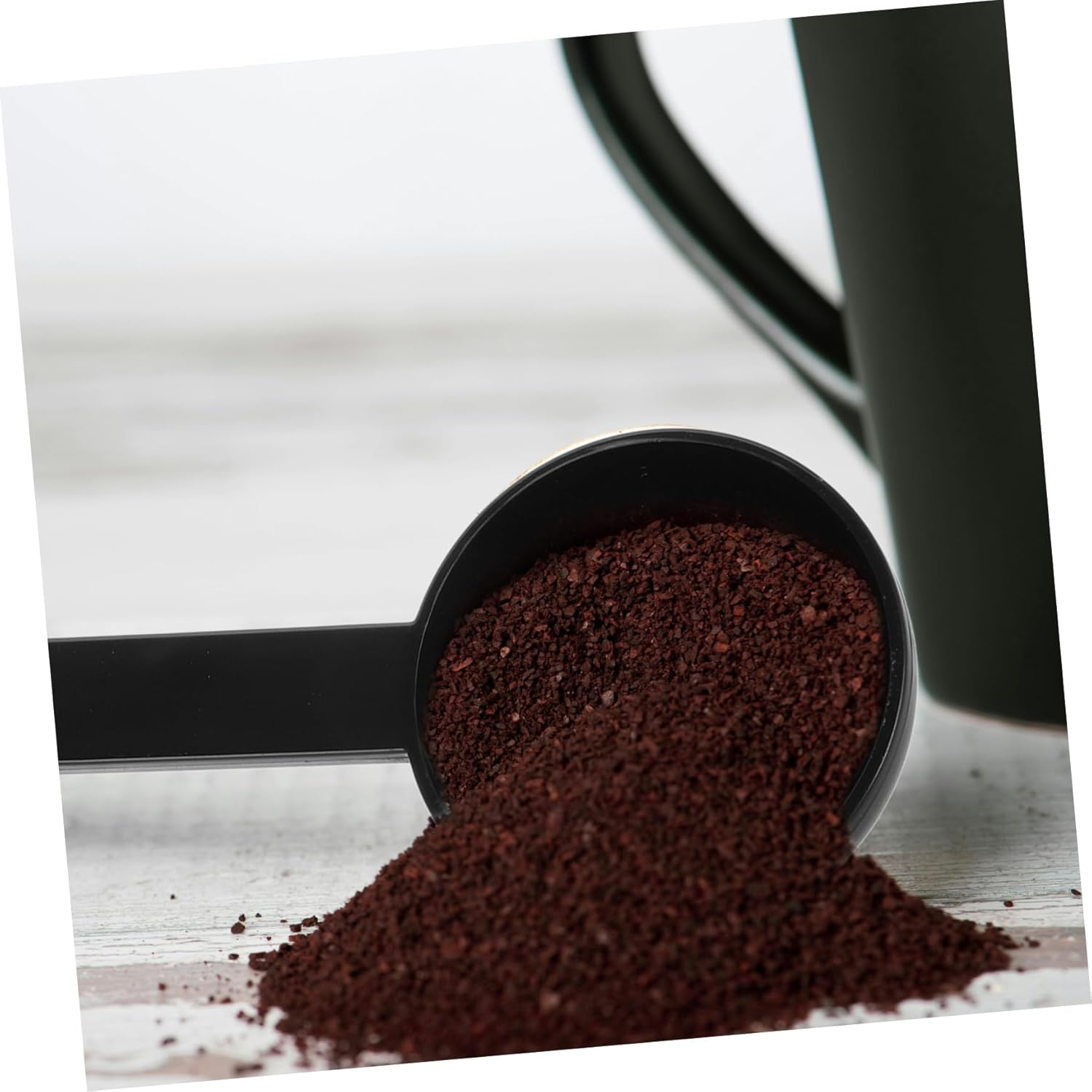 Coffee Bean Spoon Measuring Scoop and Tamper for Espresso Machine Plastic Tablespoon Measure Spoon for Home Coffee Bar image number 2