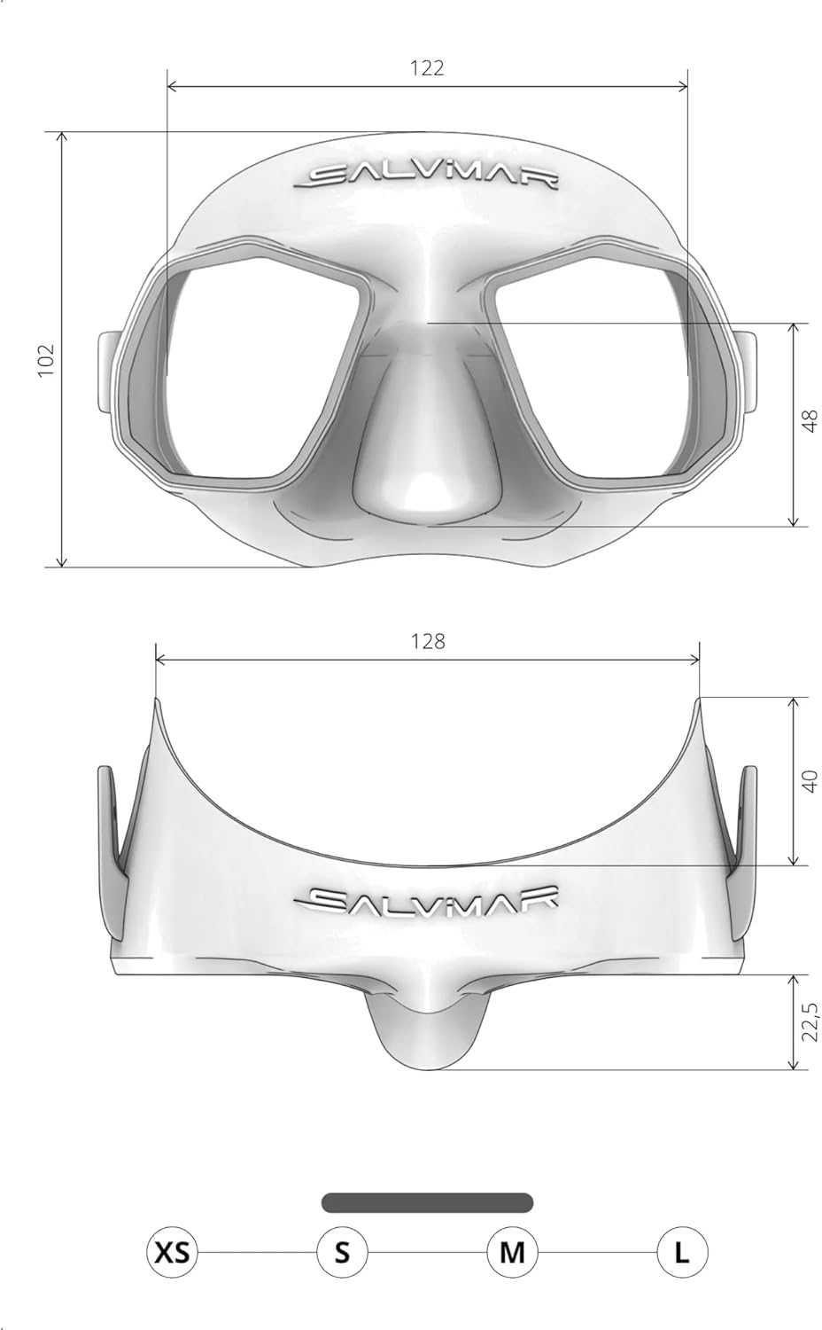 SALVIMAR Fly Mask - Green image number 2