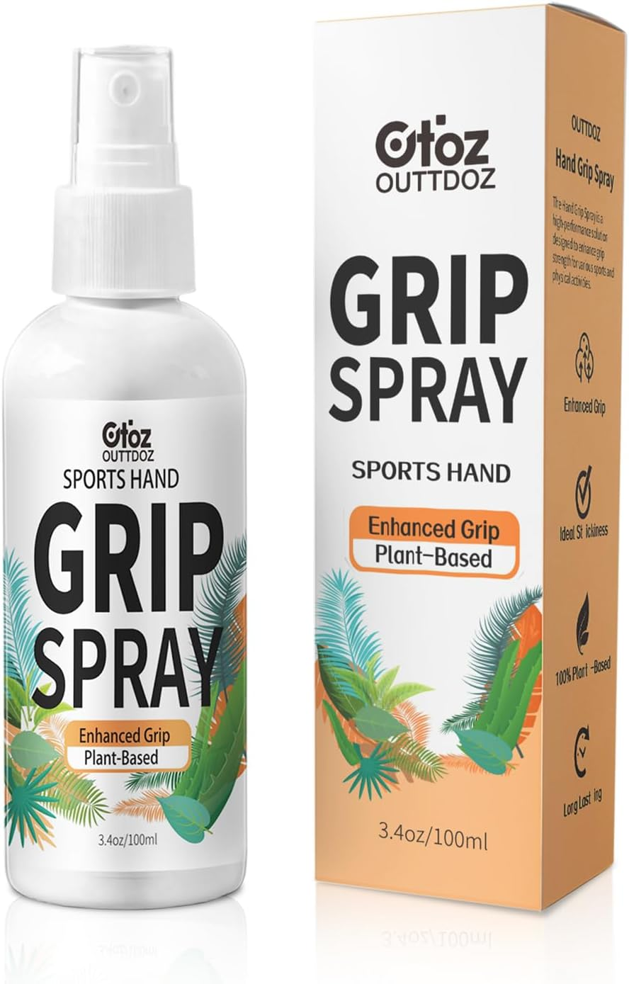 Sports Grip Spray &ndash; Plant-Based, Quick-Drying, Non-Residue Grip Enhancer with Sticky Boost for Pole Dancing, Aerial Silks, Pickleball, Golf, Tennis, and More &ndash; 3.4 Oz image number 2