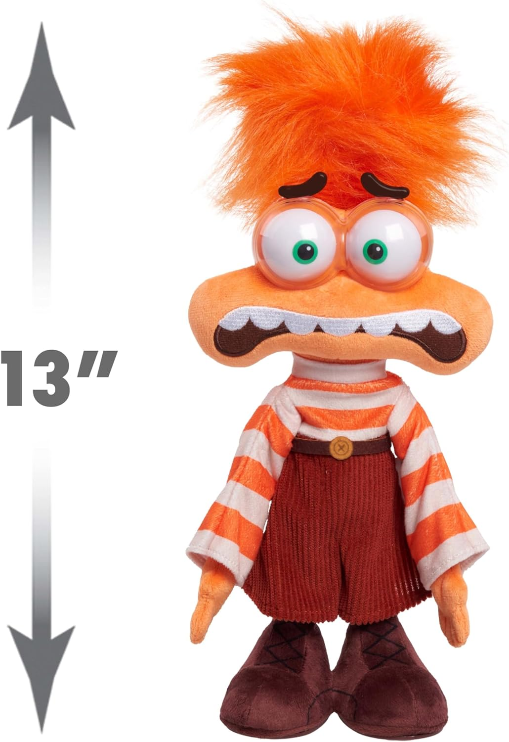 Inside Out 2 Shaking with Anxiety Feature Plush, Kids Toys for Ages 3 up by Just Play image number 4