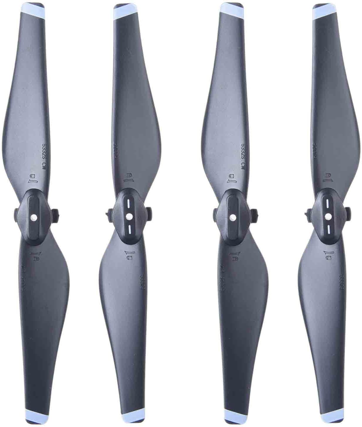 Camkix Propellors Blades for DJI Mavic Air - 4 Blades or 8 Blades (Black) (8 Blades - 2 Sets (Black)) image number 5