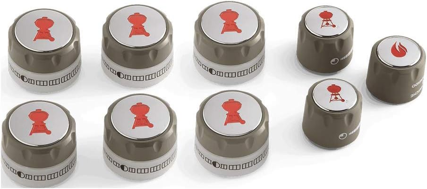 Weber 67692 Summit 660/670 Control Knob Kit