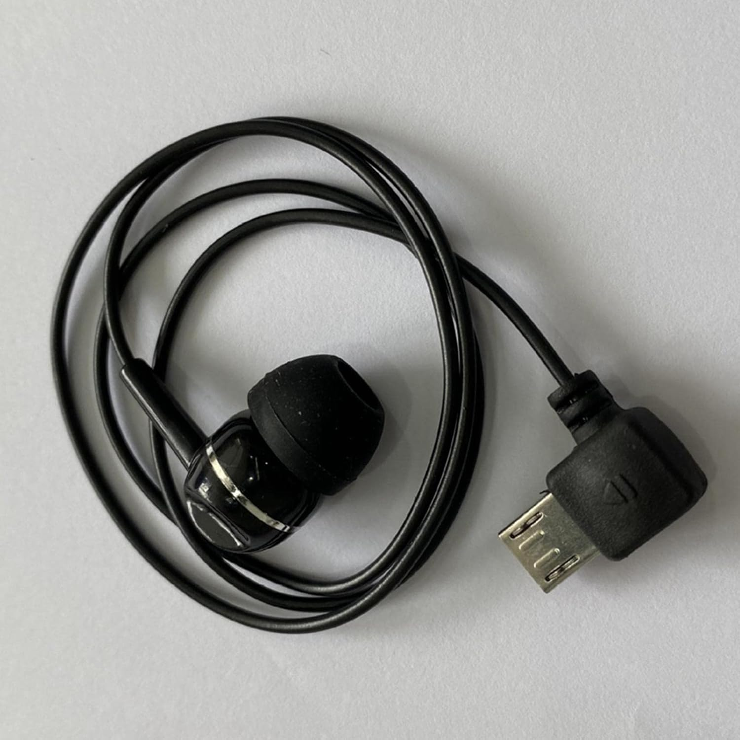 Single Side Mono Wire Earphone in Ear Only Wired USB 5 Pins Port Universal image number 2