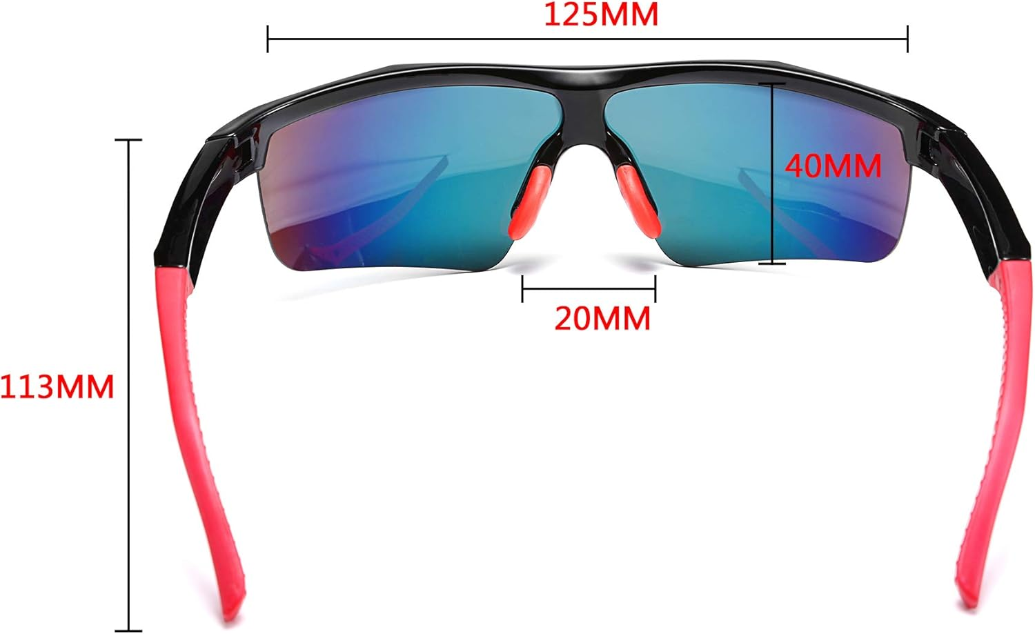 FEISEDY Kids Teens Baseball Polarized Sunglasses Sports TR90 Frame Boys Girls Cycling B2454