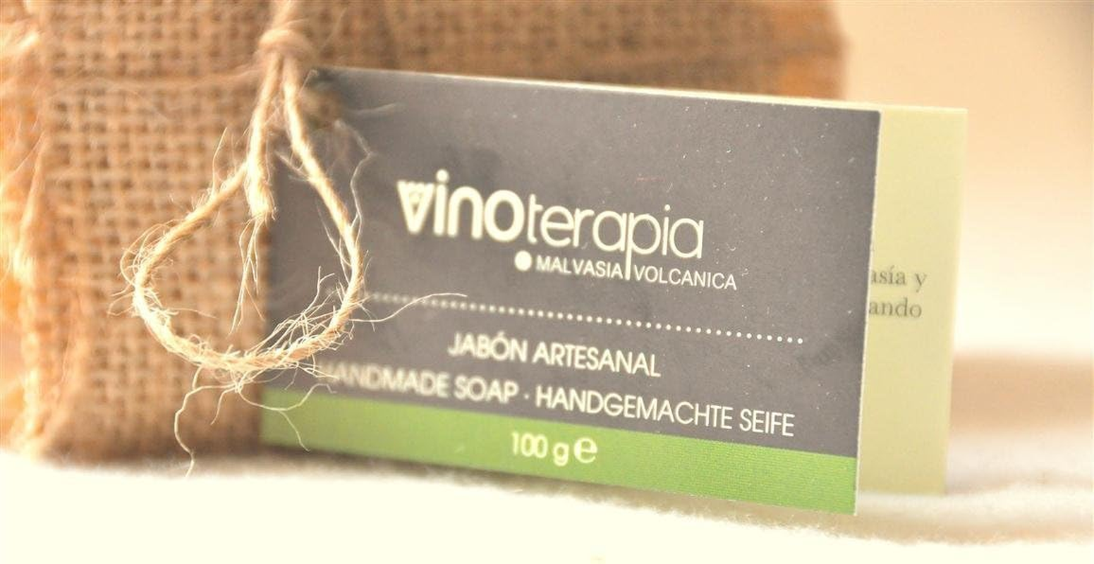 Vinotherapy Soap Malvasia Volcanic with Aloe Vera 100 Gr Pack 4Uds image number 2