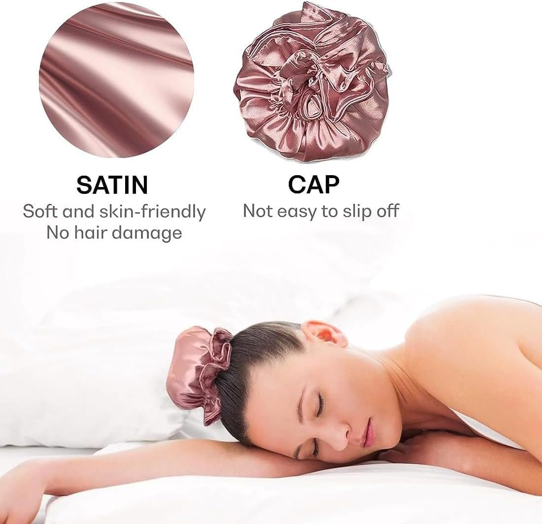 CATOR Curls without Heat, 2 Pieces Heatless Curls Set Curlers, Non-Slip Heatless Curls, Heatless Curls, Silk Hair Curler, DIY Overnight Heatless Curls image number 3