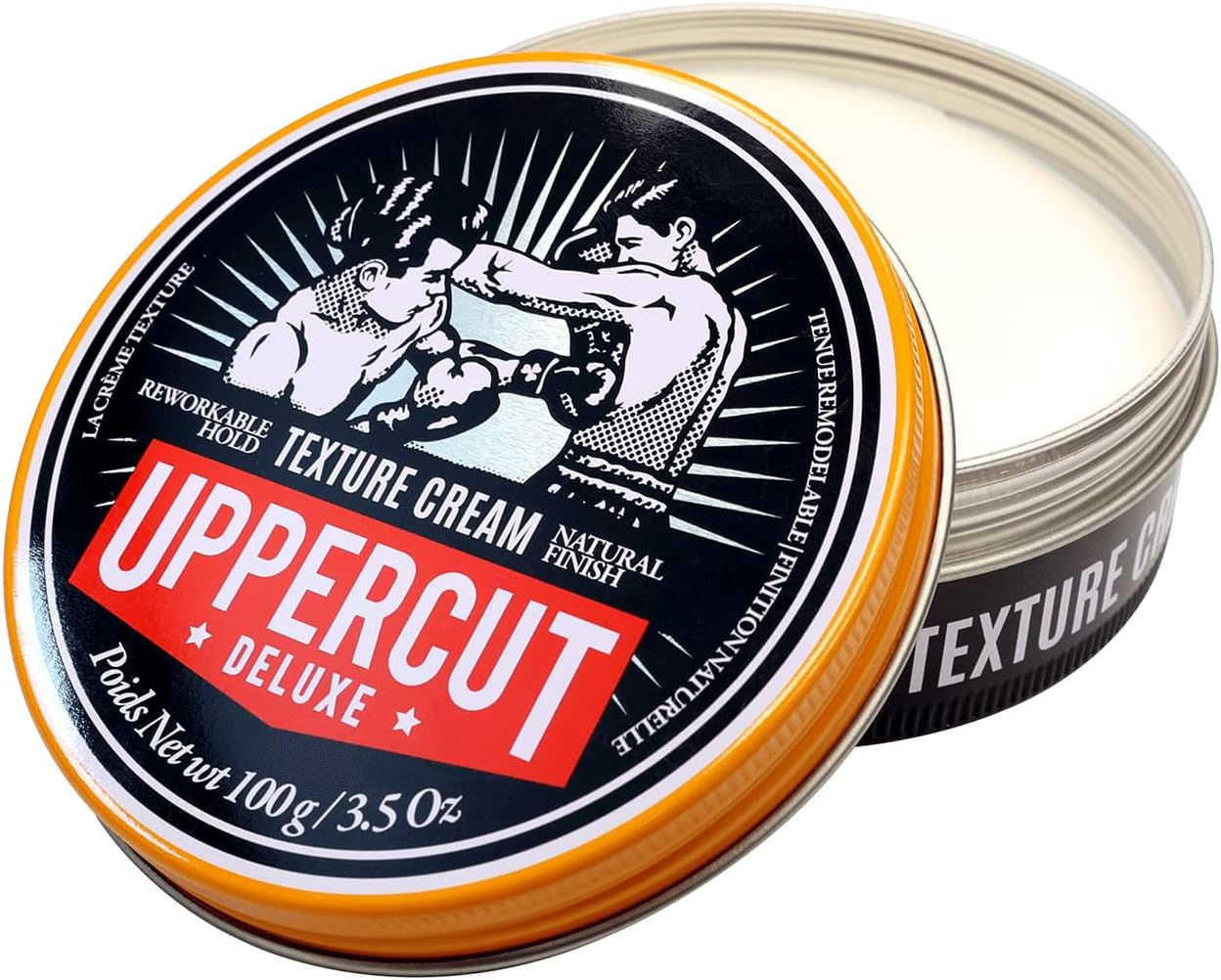 Uppercut Deluxe, Texture Cream, Re-Workable, Pliable Hold, Natural Finish, Texture Cream for Men 3.5 Oz image number 3