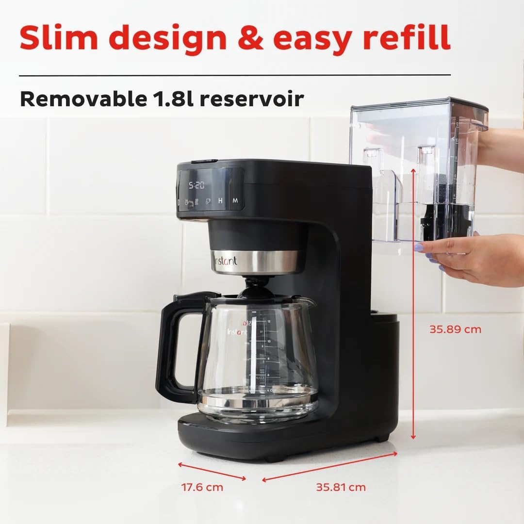 Instant Infusion Brew plus 12 Cup Drip Coffee Maker image number 6
