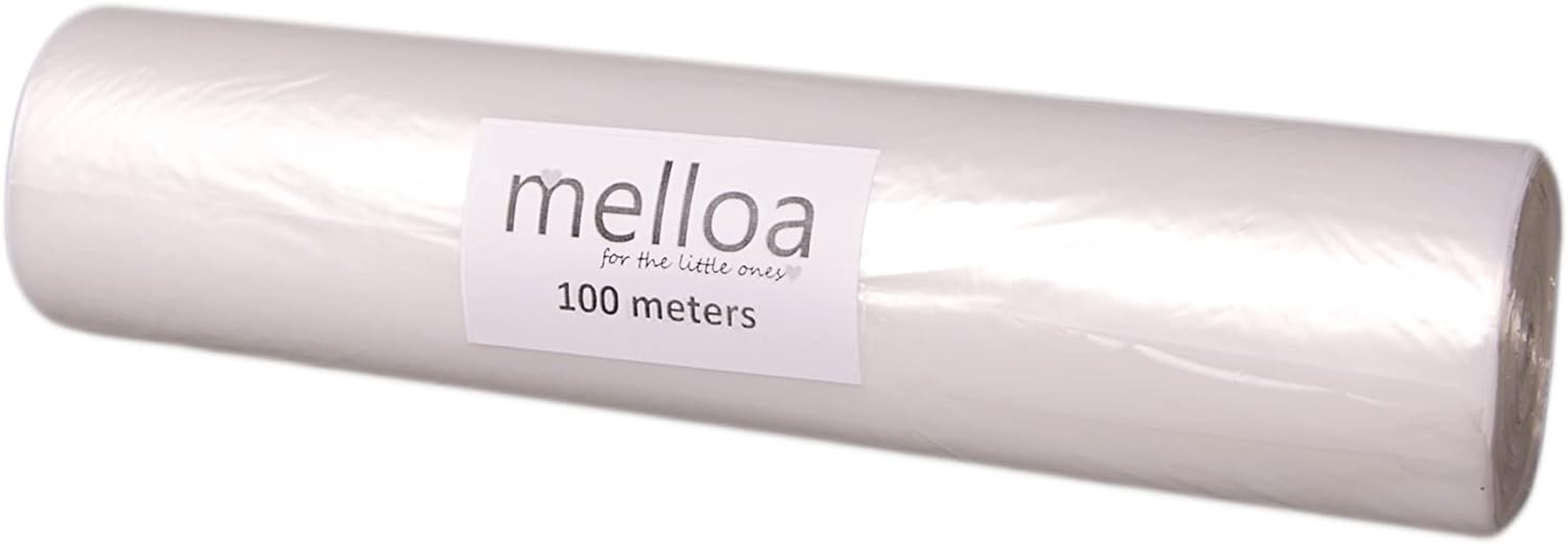 5 Cassettes Refilling KIT for Nappy Bins Compatible with : Tommee Tippee, Sangenic, Tec, Twist and Click, Simple, Maxi, Sprout, Littycat and Others Nappy Disposal Systems (White, 50M + Paper Tube) image number 1