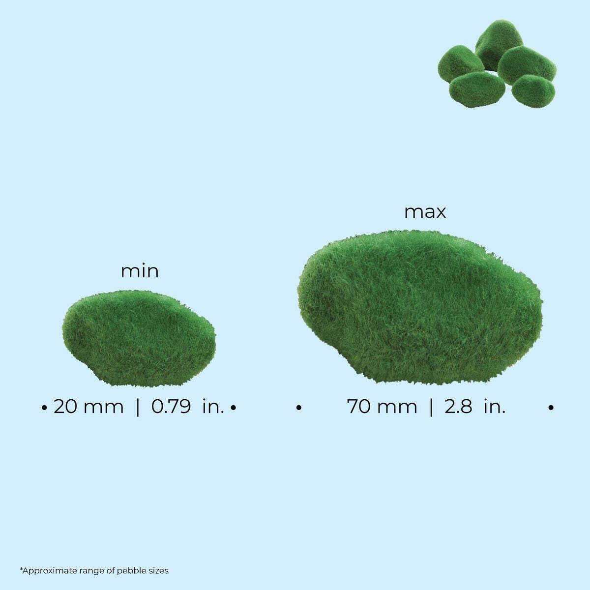 Biorb 46084.0 Moss Pebbles Aquariums