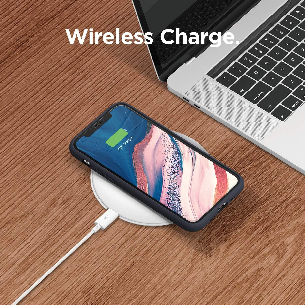 Elago Liquid Silicone Case Designed for Iphone 11 Case (6.1"), Premium Silicone, Full Body Protection : 3 Layer Shockproof Cover Case (Black) image number 4