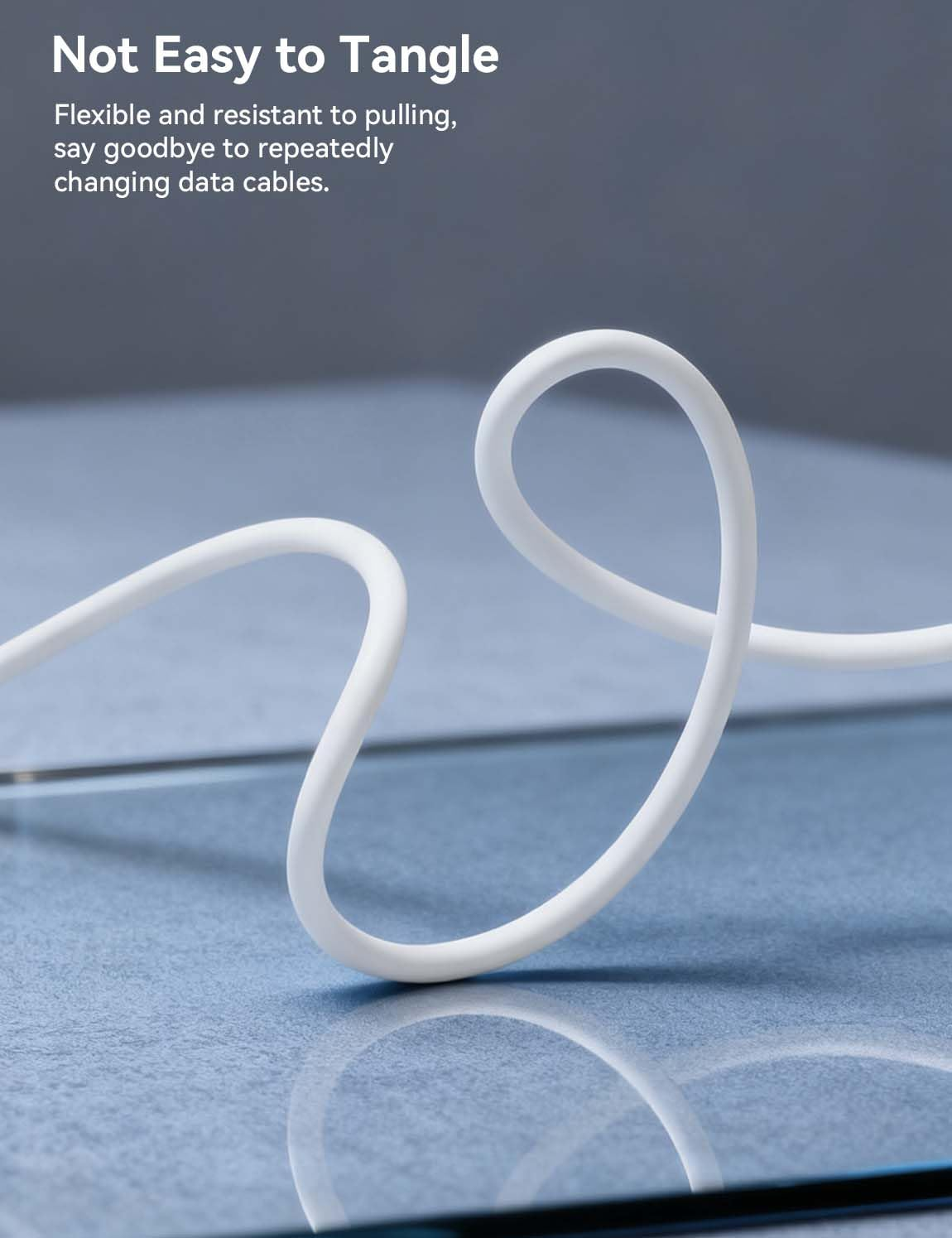 MAS CARNEY USB a to USB C Cable 3FT, Fast Charging Cable 2.4A, for Iphone 17/16/15, Samsung Galaxy A17 A16 A15 A26 A36 A56, S25 S24 S23 S22 S21 S20 S10 Note 20, Moto, Tablet, PS5, Switch - White image number 4