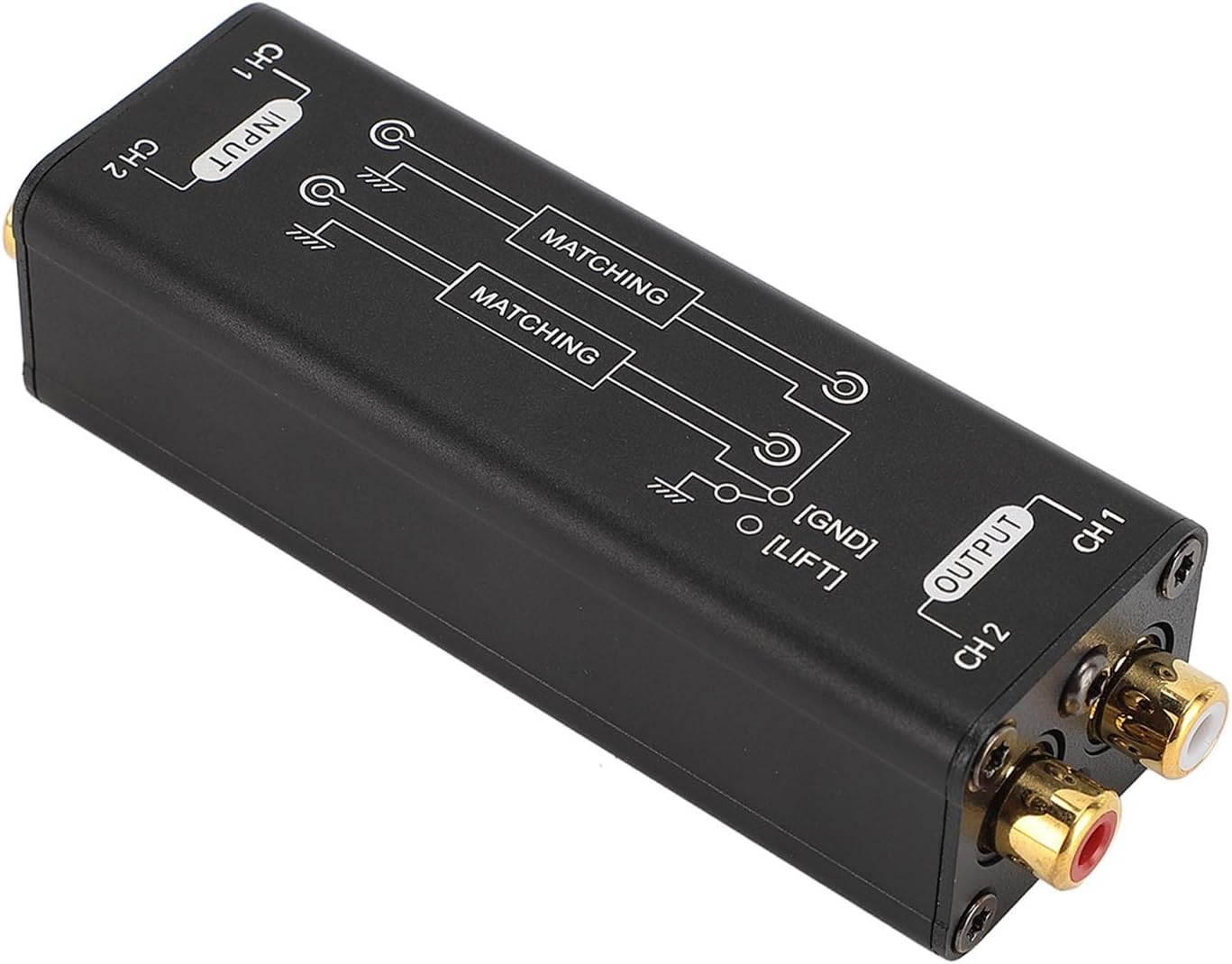 Ground Loop Noise Isolator, Buzzing Noise Filter, Buzzing Noise Elimination for Car Audio and Home Stereo System, Ground Loop Noise Filter Stereo Audio Noise Isolator Box image number 4