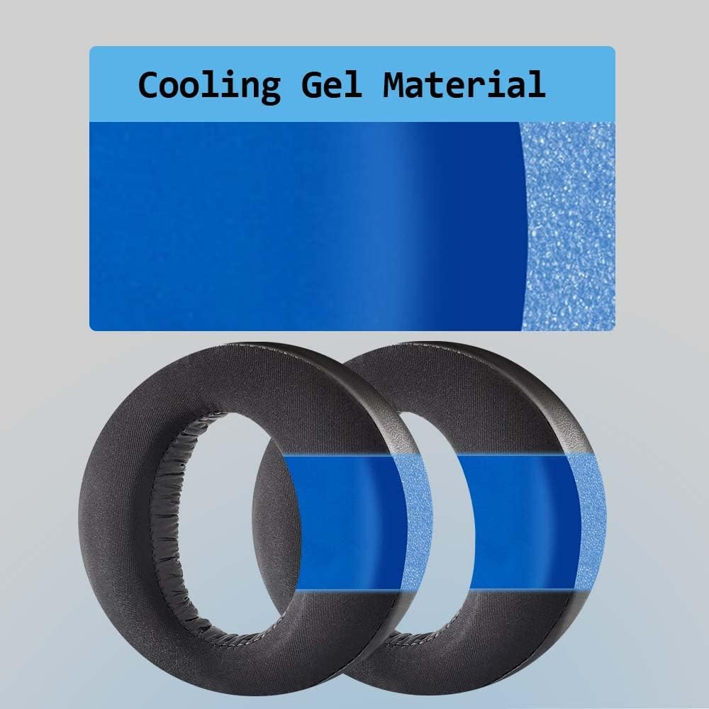 MQDITH Cooling-Gel Replacement Ear Pads Compatible with Sony Playstation 5 Pulse PS5 3D Headset image number 5