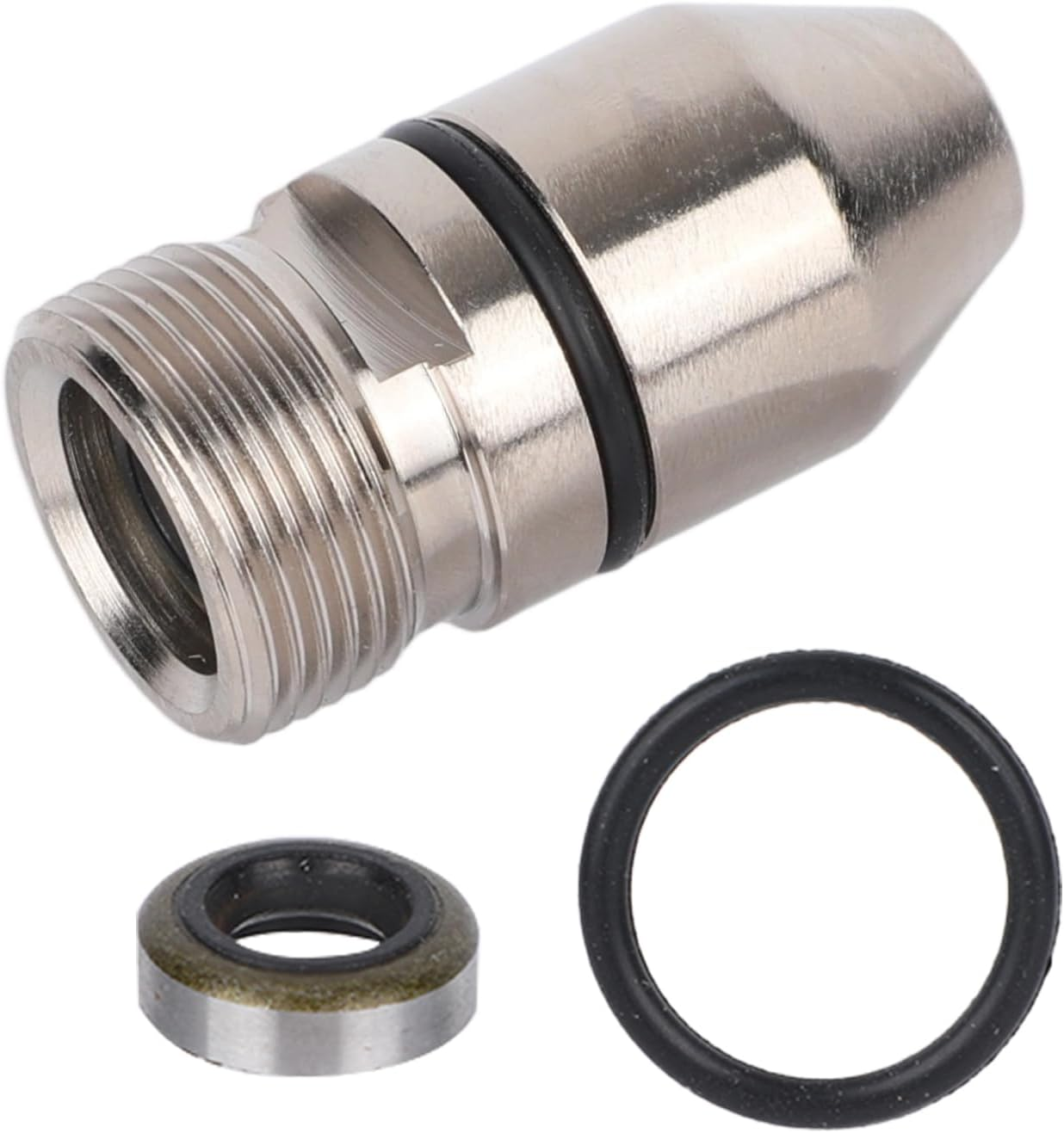 345215 Speedometer Gear Seal Kit, Compatible with TH350 TH250 TH200 & Muncie 7/8" Tail Housing Transmissions, Includes Speedometer Housing, O-Rings, Inner Metal Seal image number 5