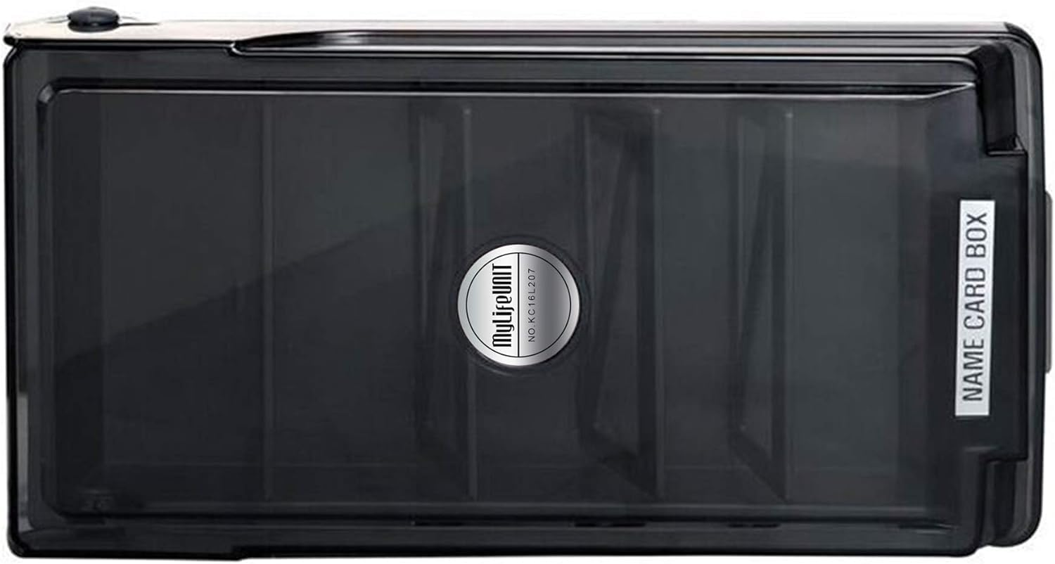 Mylifeunit Business Card Holder, Name Card Organizer with Dividers and Index Tabs (500 Cards)