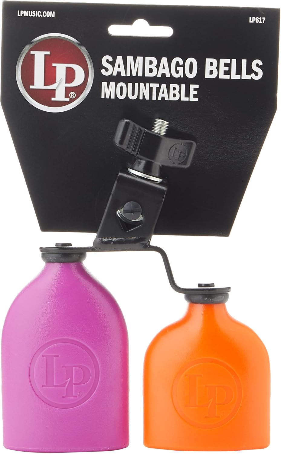 Latin Percussion LP617 Double Mounted Sambago Bells image number 3