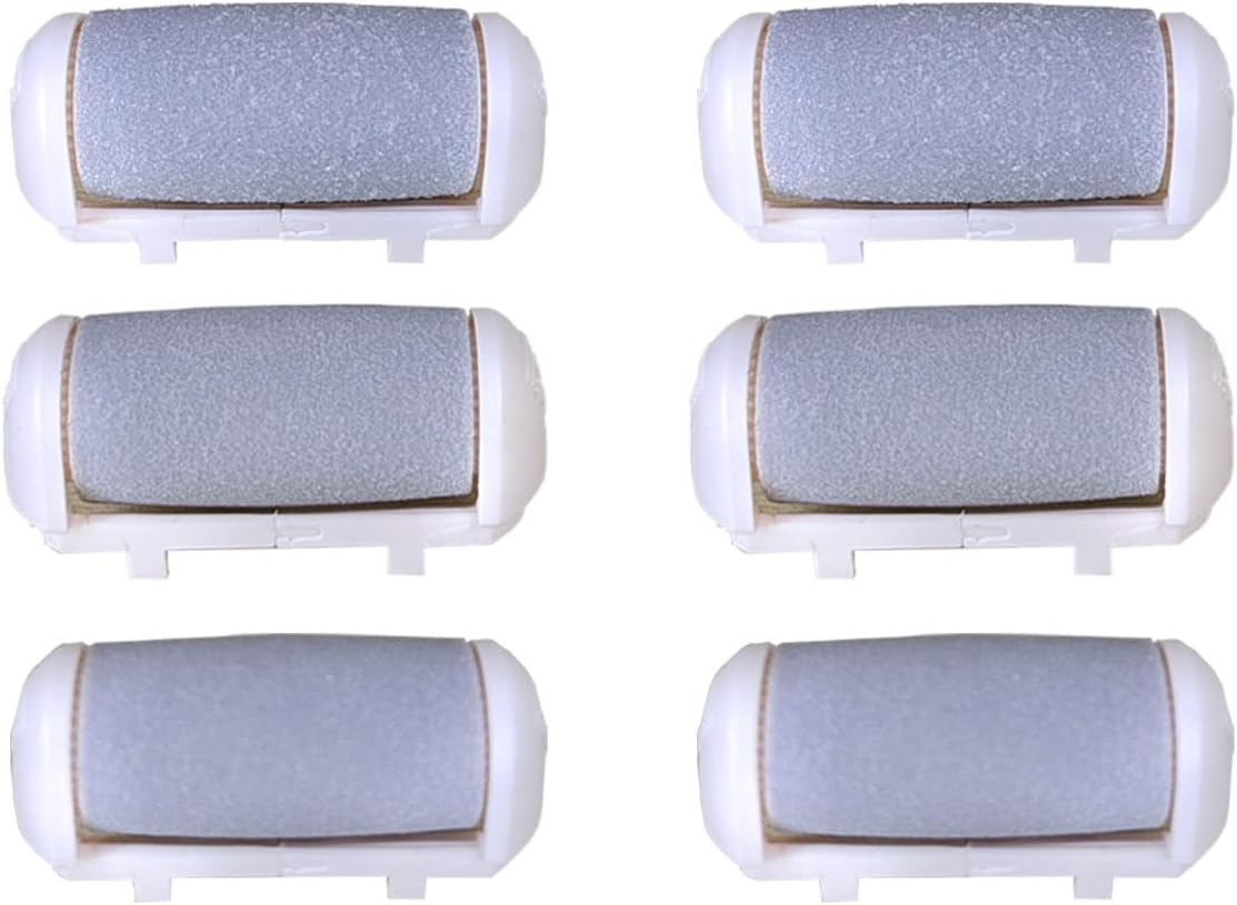 6 Pack Replacement Roller Refill Heads for YONGYAO Electric Foot Callus Remover, Pedicure Foot File Attachments, with Extra Coarse to Fine 2 Pieces Each image number 4