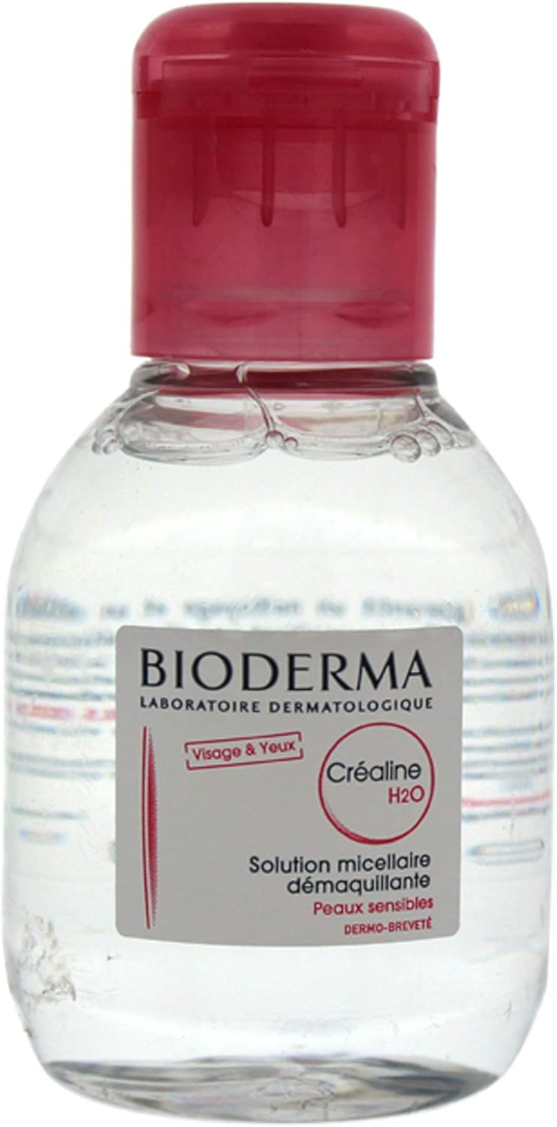 Bioderma Crealine H2O Makeup Remover by Bioderma for Women - 3.4 Oz Cleanser, 100 Ml (Pack of 1)