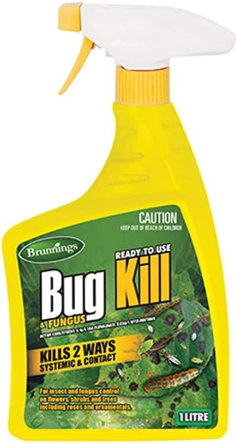 Brunning Ready to Use Bug & Fungus Kill 1 Litre, Multicolor