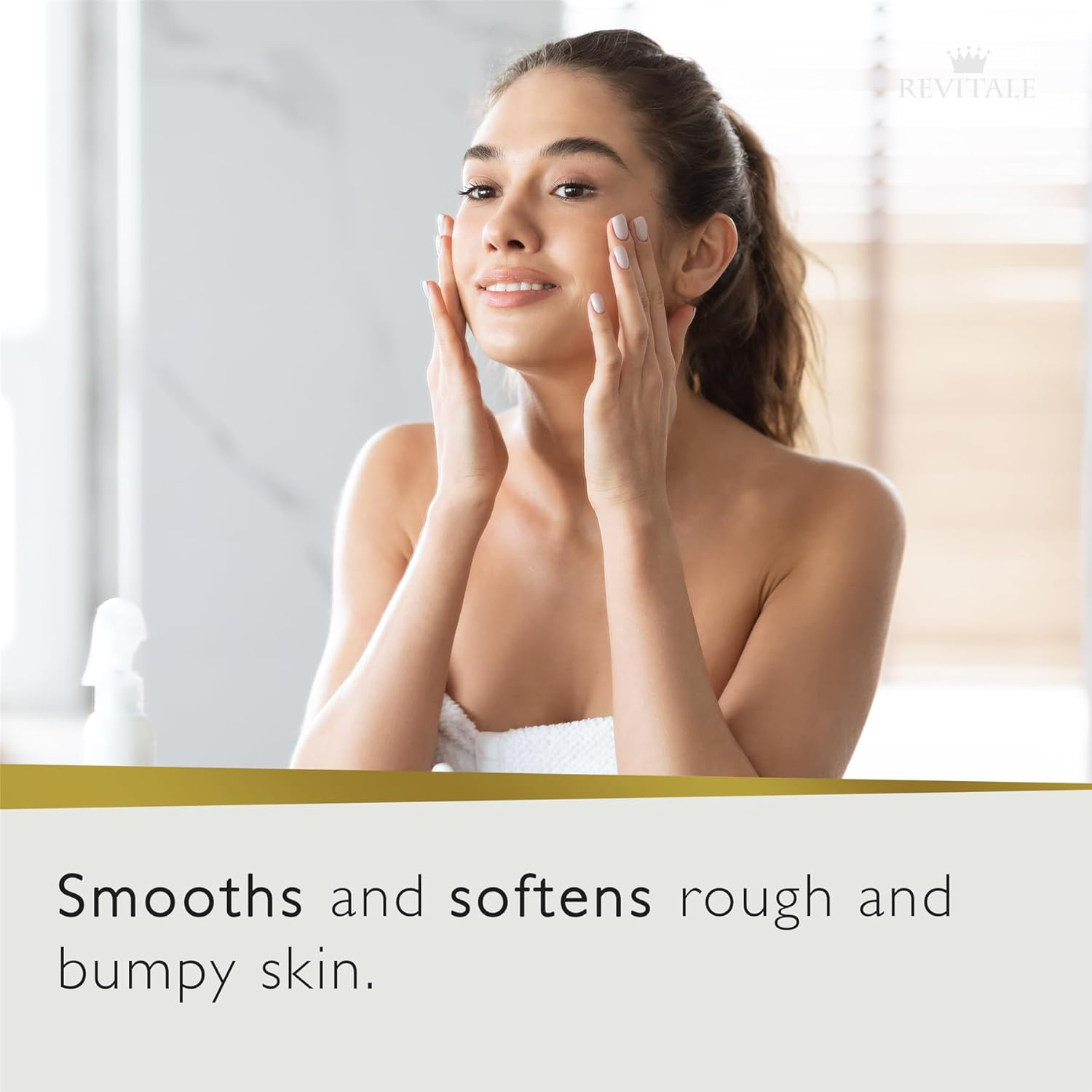 Revitale Pure Vegetable Advanced Sulphur Soap Treatment 80G - Antibacterial - Helps Fight Blackheads, Spots, Skin Irritation