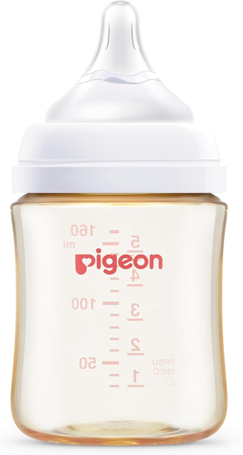 Pigeon Softouch Logo BPP PPSU Nursing Bottle, 160 Ml Capacity image number 1