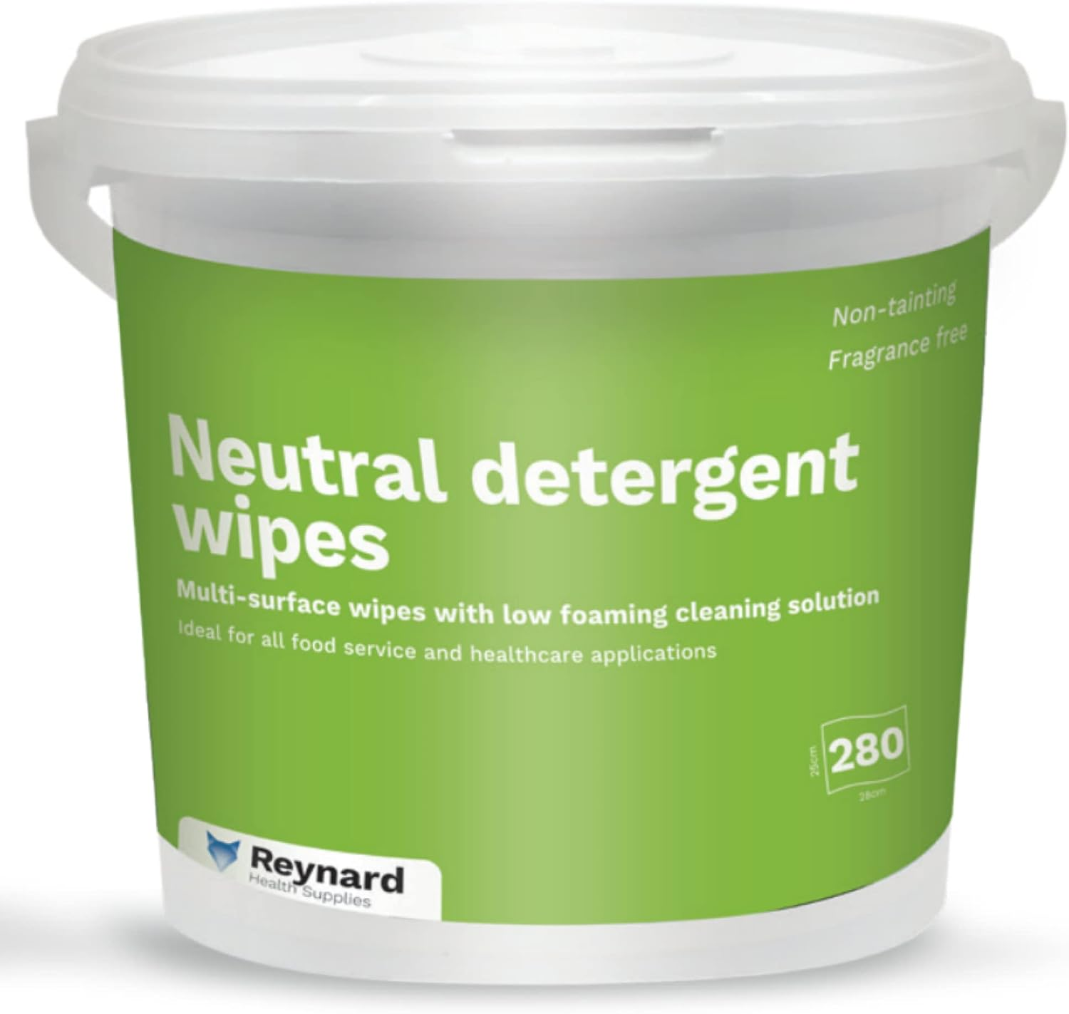 Reynard Health Supplies Neutral Detergent Wipes &ndash; White - Multipurpose Uses &ndash; Clean Electronics &ndash; Sensitive Equipment &ndash; 280 Count image number 5
