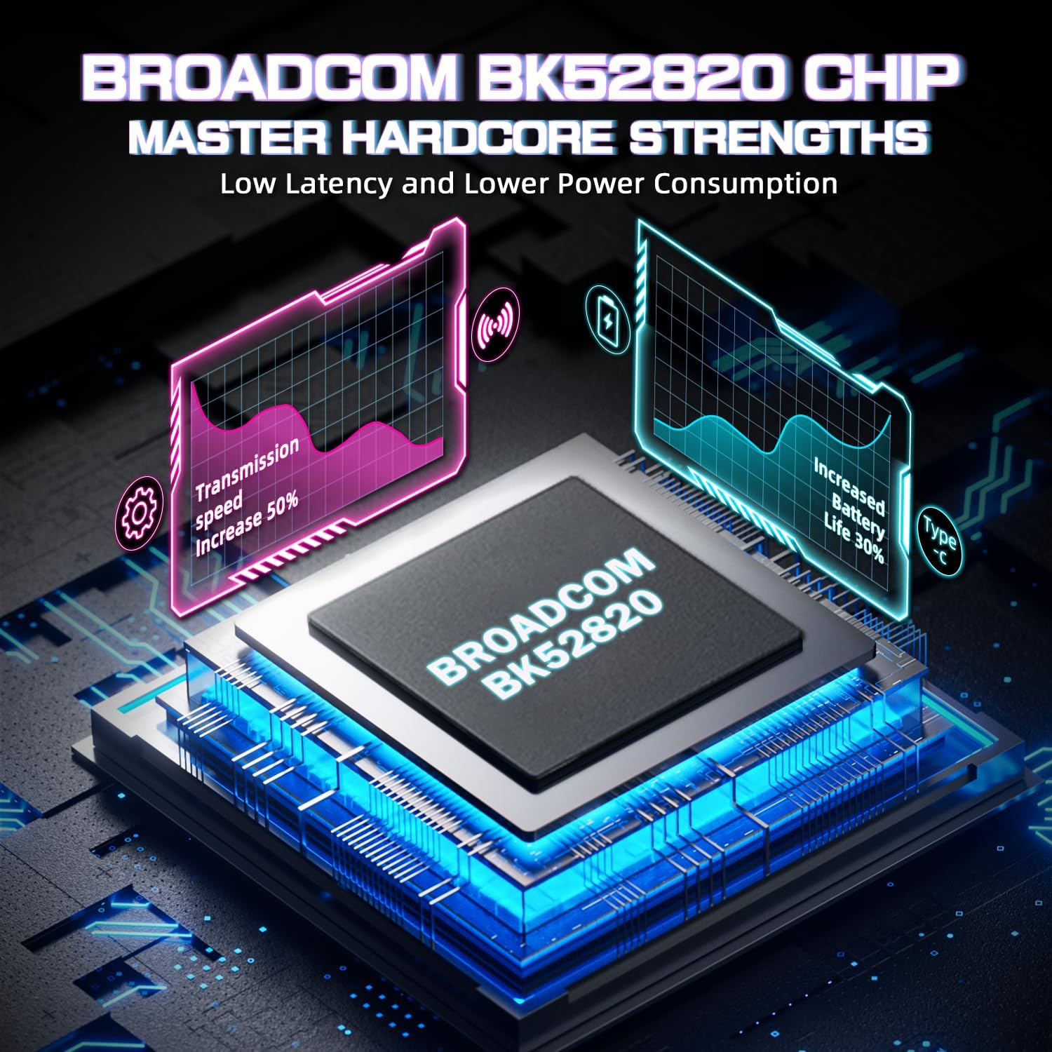 ATTACK SHARK V3Pro Wireless Esports Gaming Mouse with Magnetic Charging Dock:62G Lightweight-1K Polling-25K DPI-PAW3311 Sensor,Wired/Bt/2.4Ghz Programmable,Bk52820 IC for PC Laptop Gamer(Black+Tape) - Black+Tape image number 3