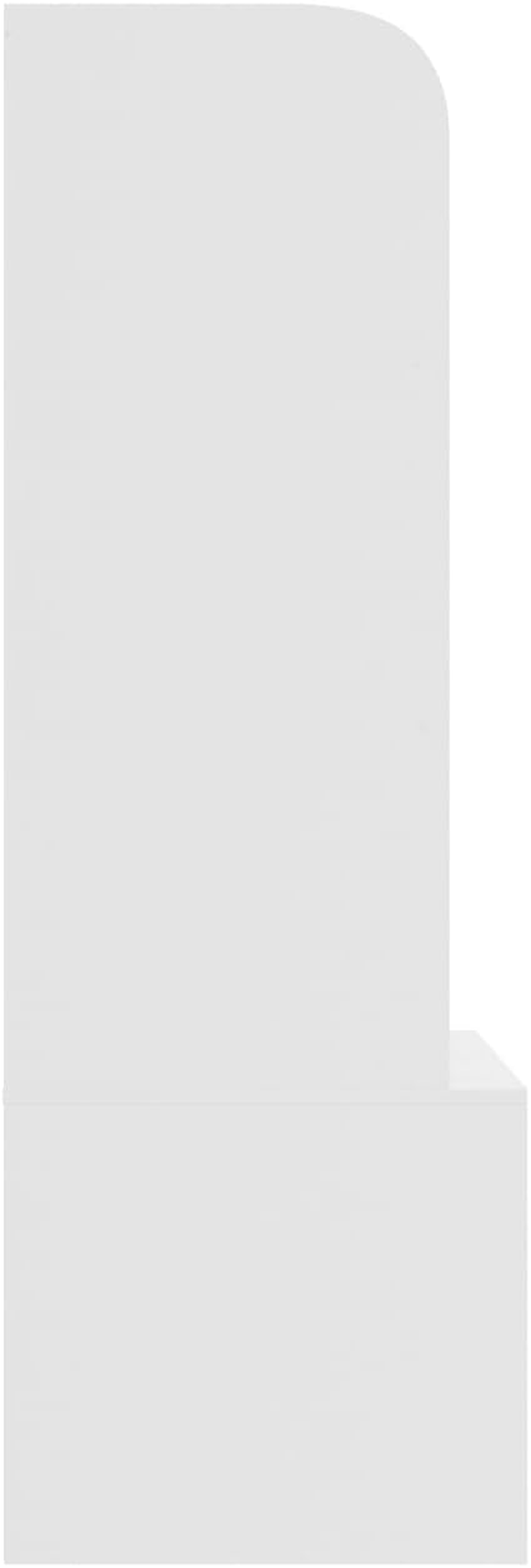 Oikiture Kids Bookshelf Toy Organiser Cabinet Bookshelf with Chest Storage image number 2