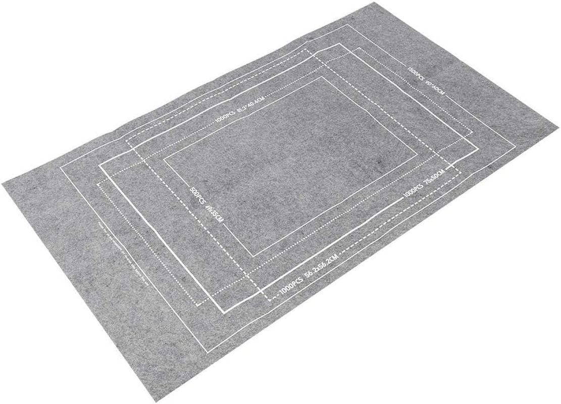 Jigsaw Puzzles Mat Playmat Roll up Jigsaw Storage Felt Mat Puzzles Blanket Gray Playmat Foam Play Tiles Interlocking Play Mat Floor Mats 116*66Cm image number 1