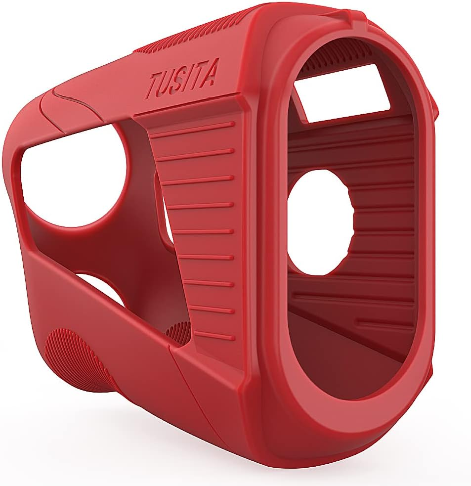 TUSITA Silicone Case Compatible with Bushnell Tour V5 Slope Shift Laser Golf Rangefinder - Black