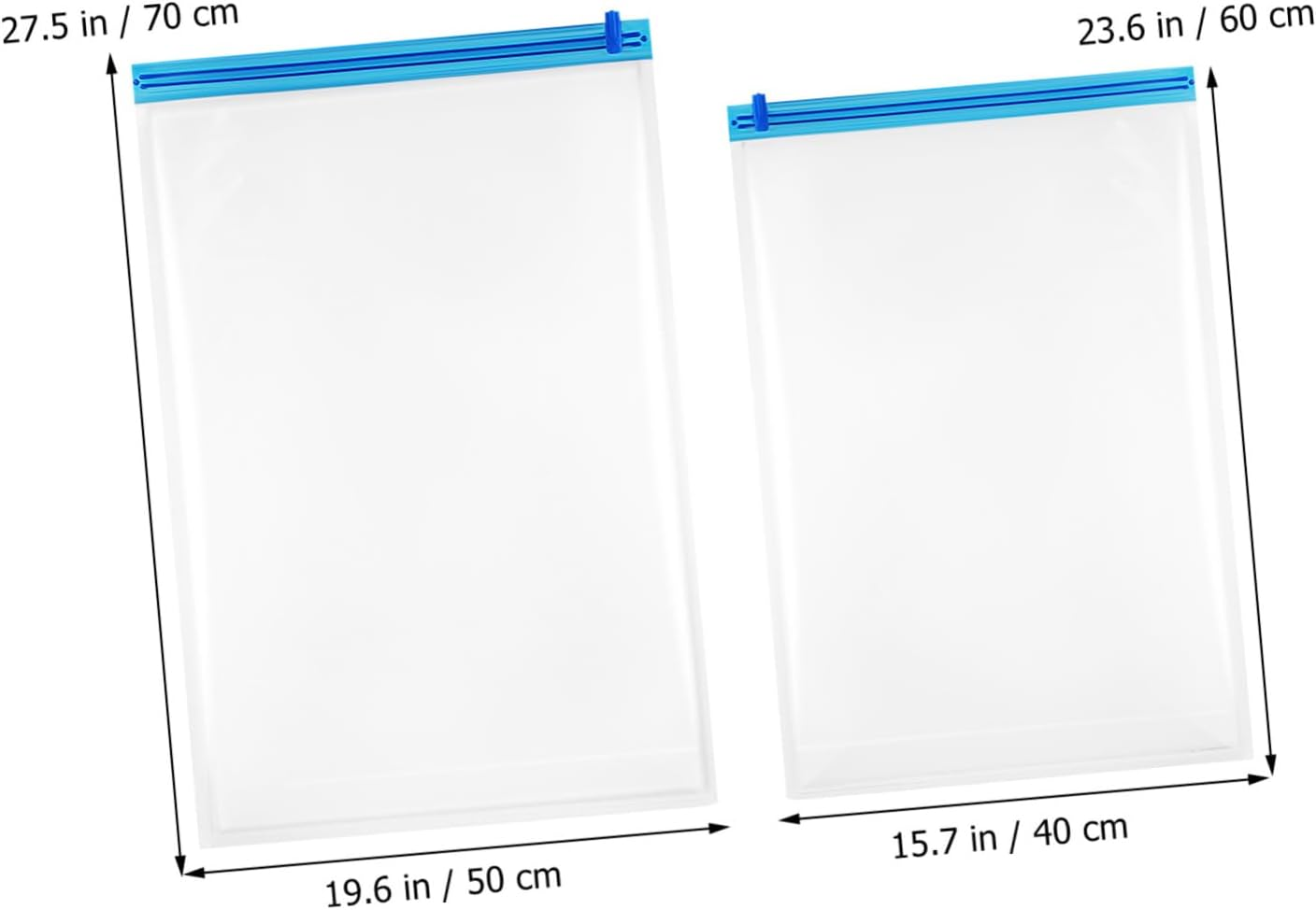 CHILDWEET 12Pcs Compression Packing Cubes Travel Kit Travel Toiletries Products for Vacation Easy to Use Vacuum Sealer Bags for Business Camping Hiking Seasonal Clothing Storage Two image number 5