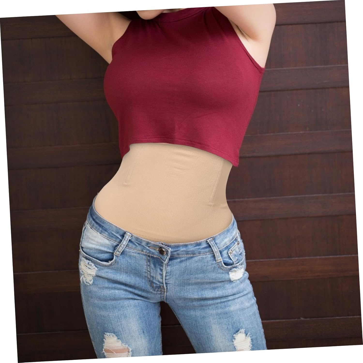 Beavorty High Waist Sculpting Underwear for Postpartum Comfortable Fit Supportive Shorts image number 5