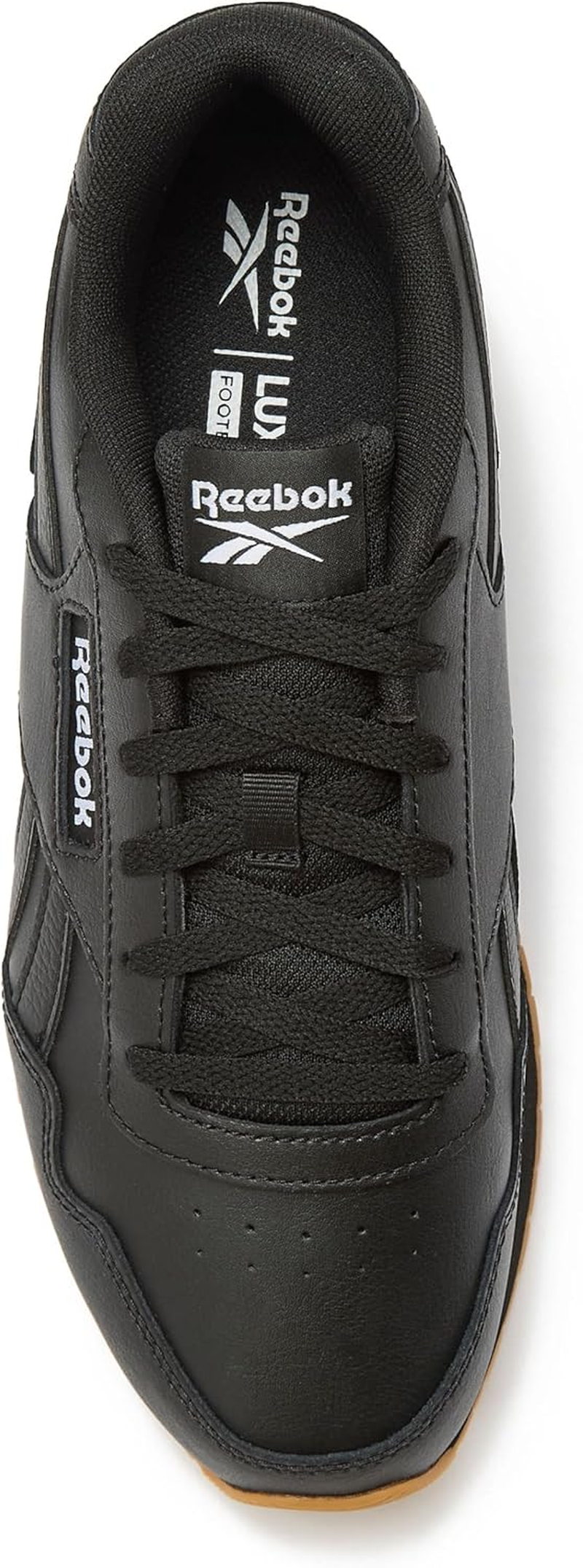 Reebok Unisex Glide Sneaker, Black/White, 8.5 US Women/7 US Men image number 4