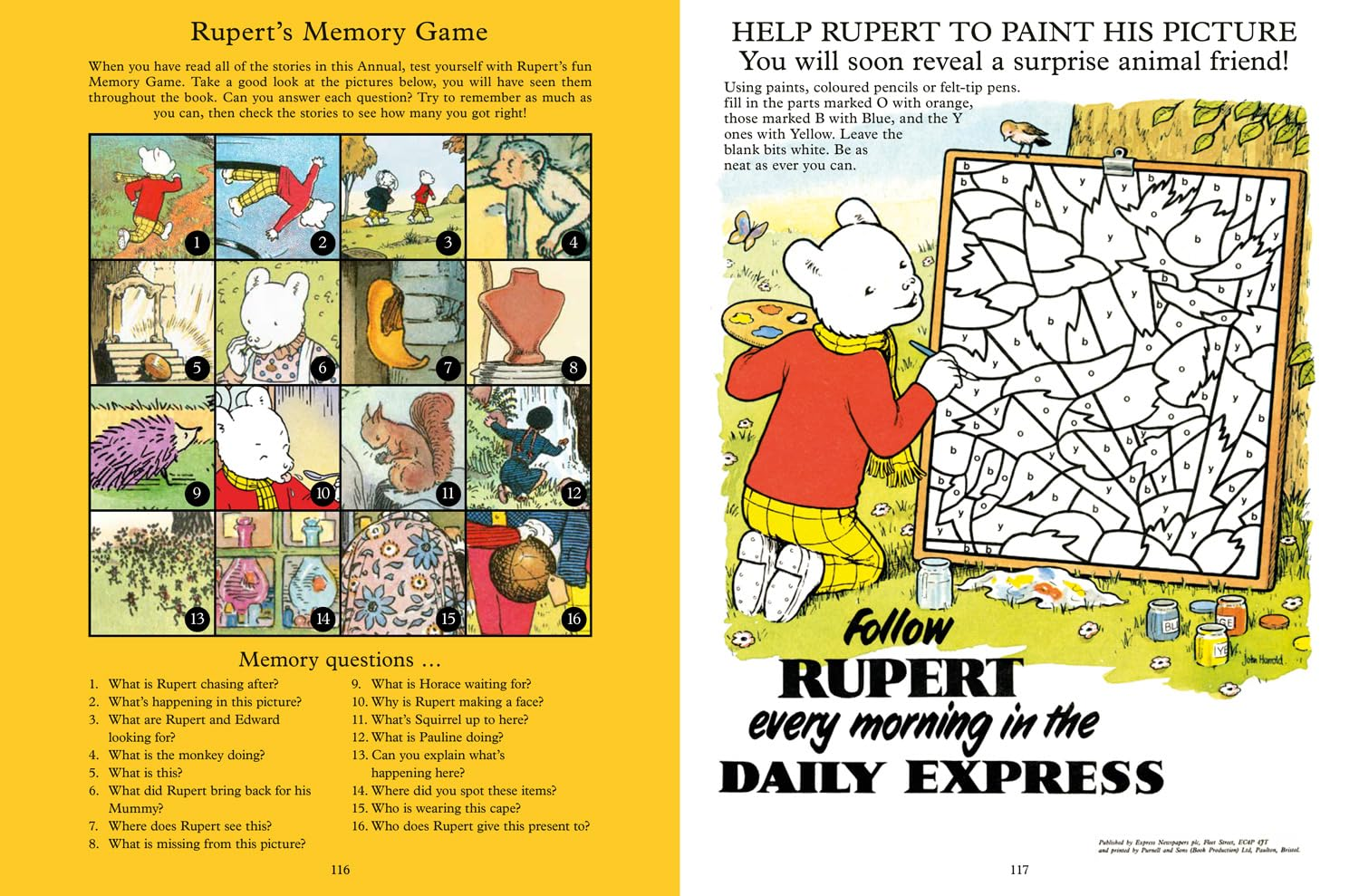 Rupert Annual 2025: Full-Colour, Illustrated Annual, the Perfect Gift for Rupert Fans of All Ages. Includes a Brand-New Story from Stuart Trotter. image number 2