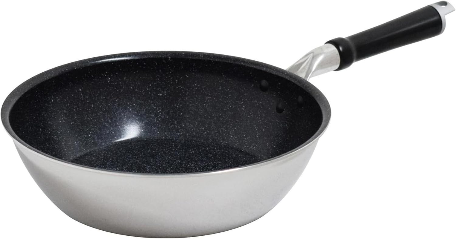 Urushiyama CRB-D26 Ceramic Coating Frying Pan, Deep, 10.2 Inches (26 Cm), PFOA PFOS Free, Made in Japan, Gas Fire, Induction Compatible, Non-Stick, Heat Resistant Marble Ceramic Processing, Certified image number 6