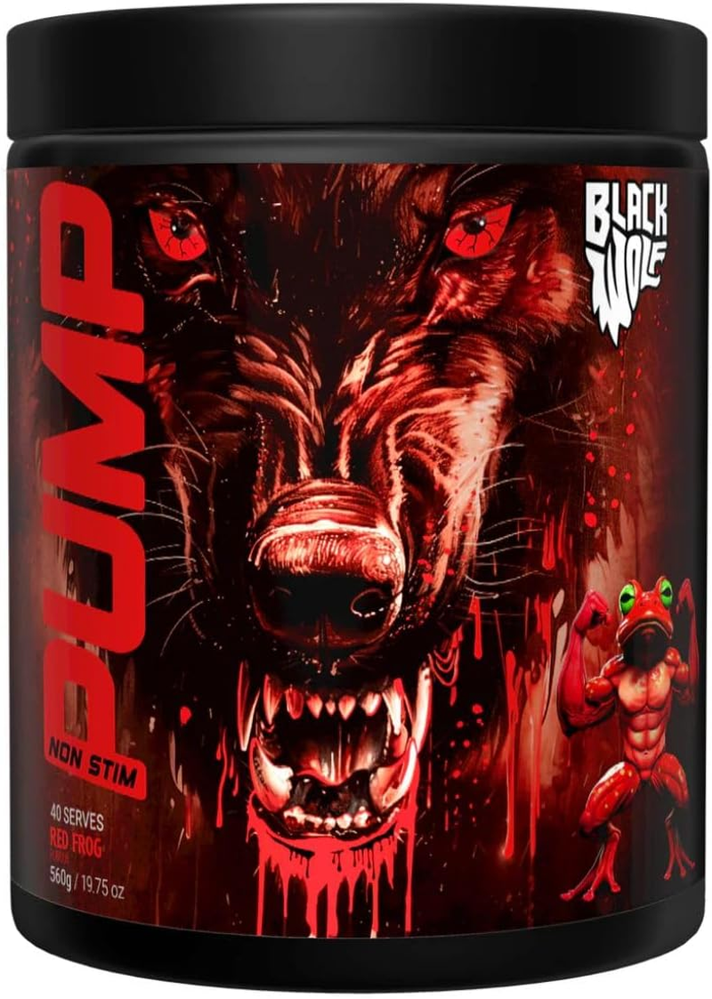 Pump Non Stim Pre Workout - Red Frog 560G