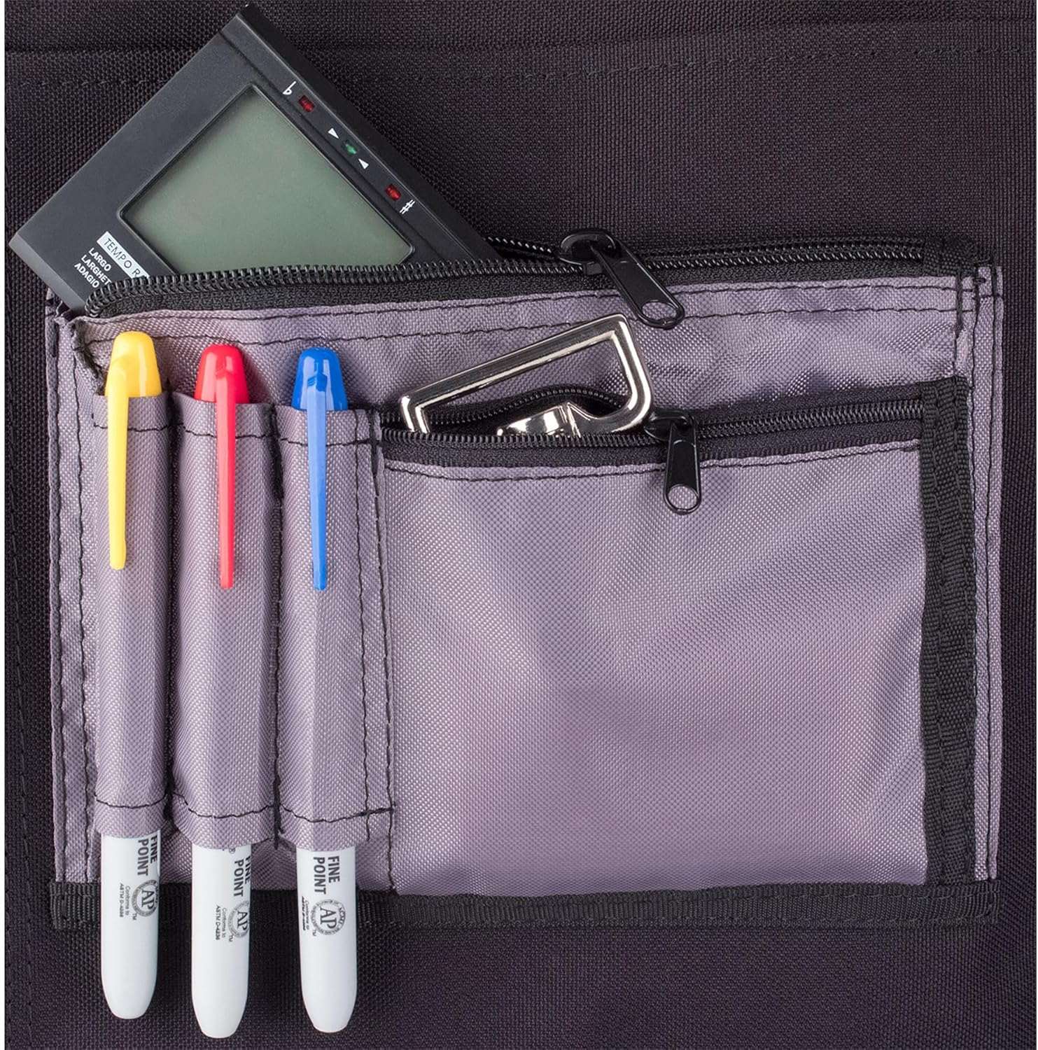 Protec 6-Space Deluxe Cymbal Bag, 24-Inch Size image number 1