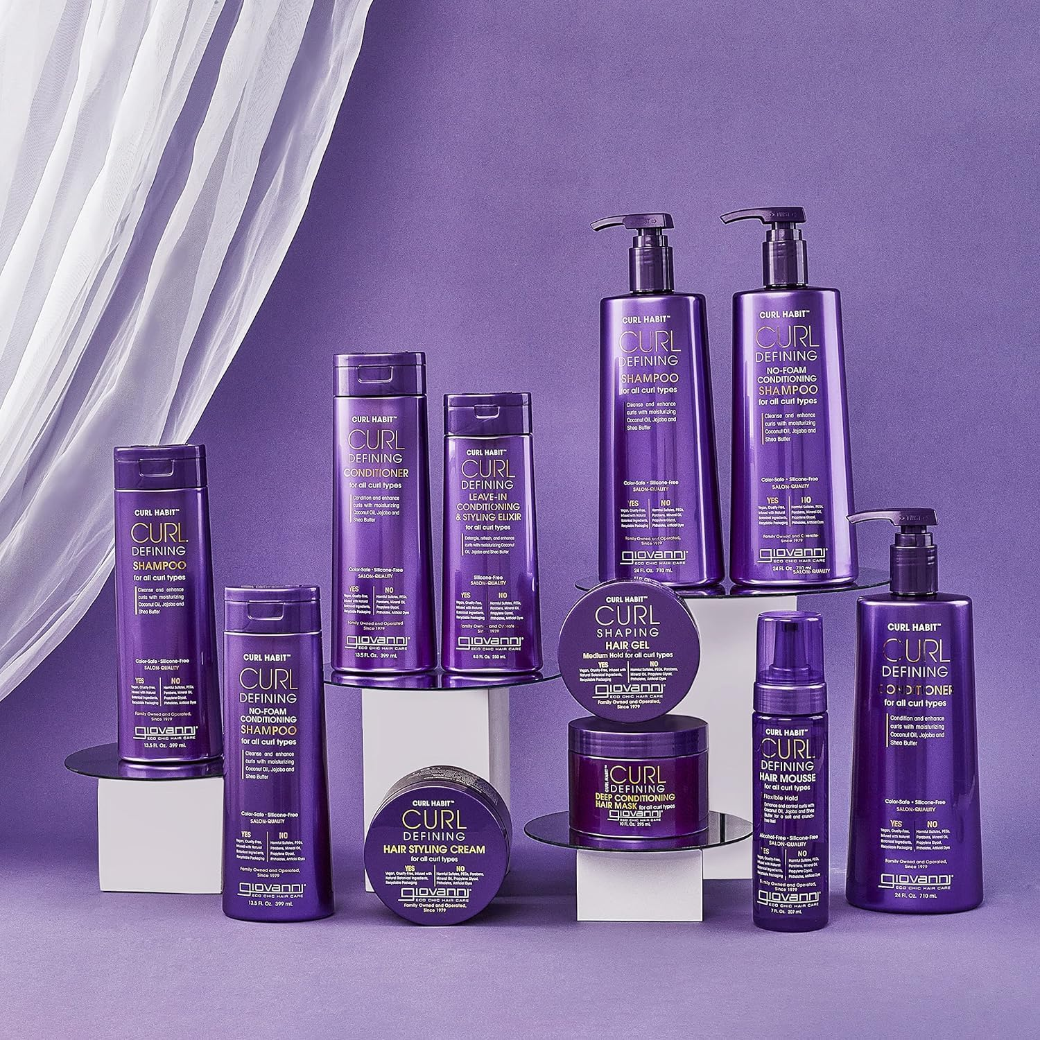 Giovanni Conditioner Curl Habit Curl Defining 399Ml image number 3