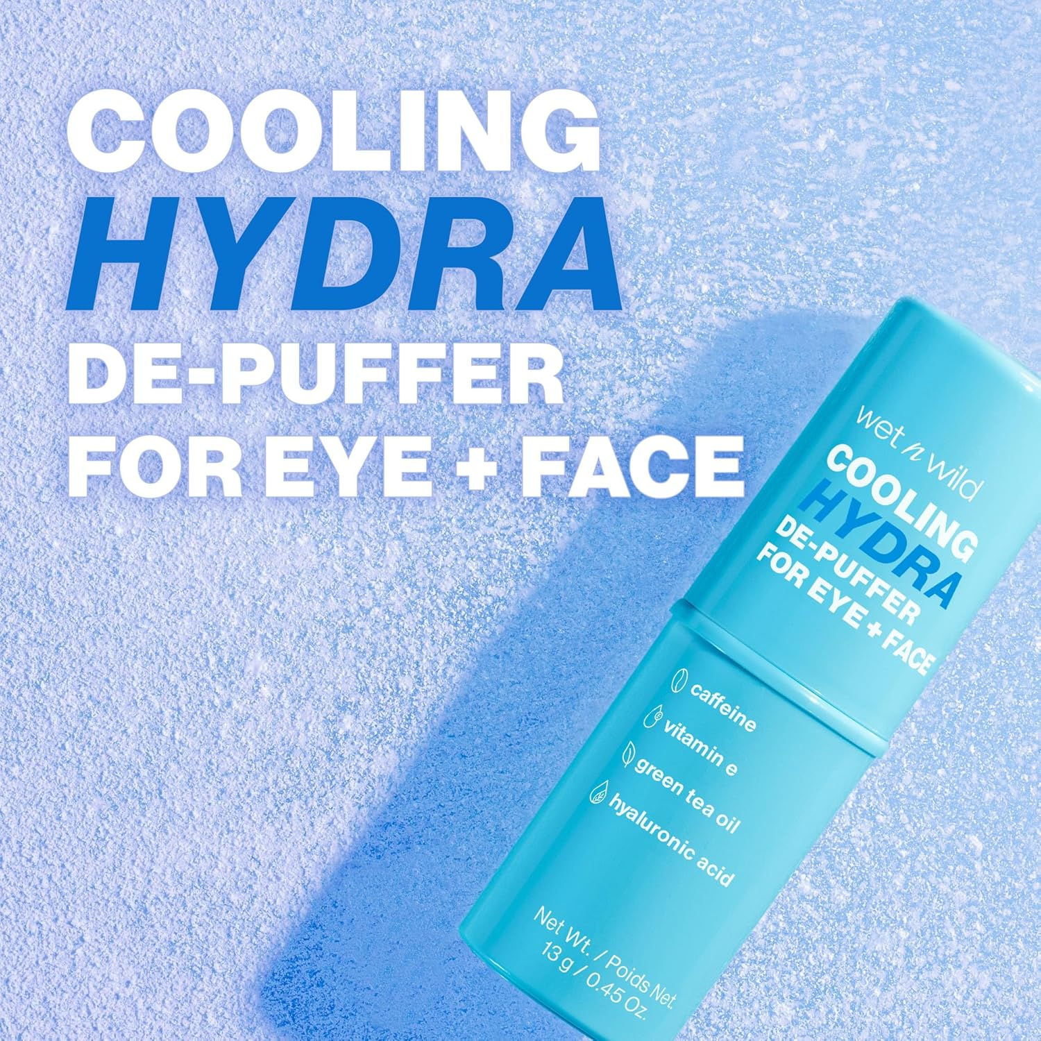 Wet N Wild Cooling Hydra De-Puffer, Soothing Face Makeup Primer Stick with Vitamin E & Caffeine, Instant Skin Refreshments for All Skin Types and Complexions, Vegan & Cruelty-Free image number 4