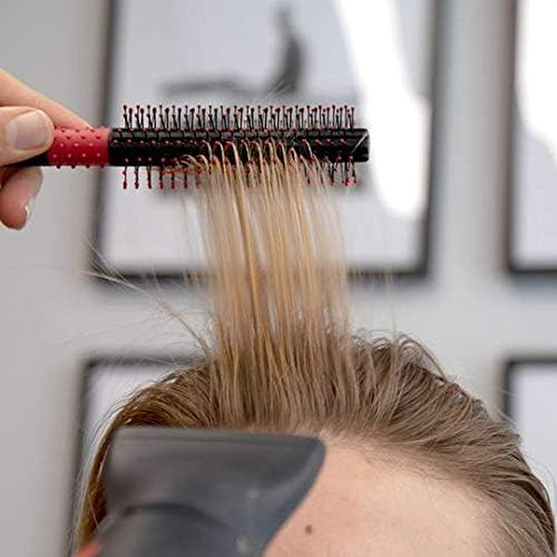 Uppercut Deluxe Quiff Roller Hairbrush, Mens Small round Brush for Hair Styling, Roller Brush to Add Volume and Lift Hair, Ball Tip Bristes Help to Prevent Pulling image number 4