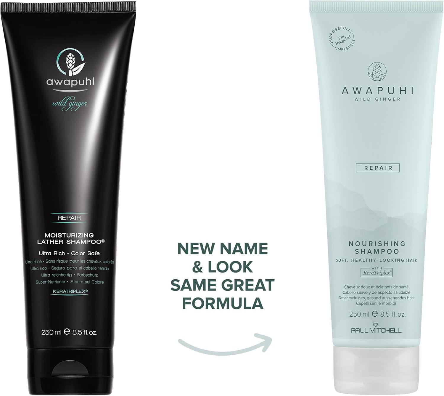 Awapuhi Wild Ginger Nourishing Shampoo 250Ml image number 1