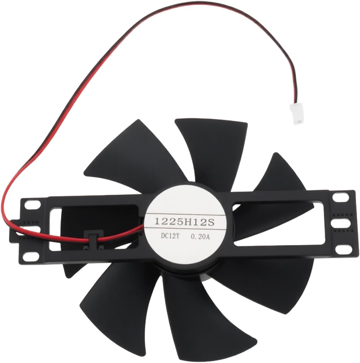 OTOTEC DC12V 0.2A 2-Wire Cooling Fan Replacement 1225H12S Compatible with Lianchuang Heater image number 5