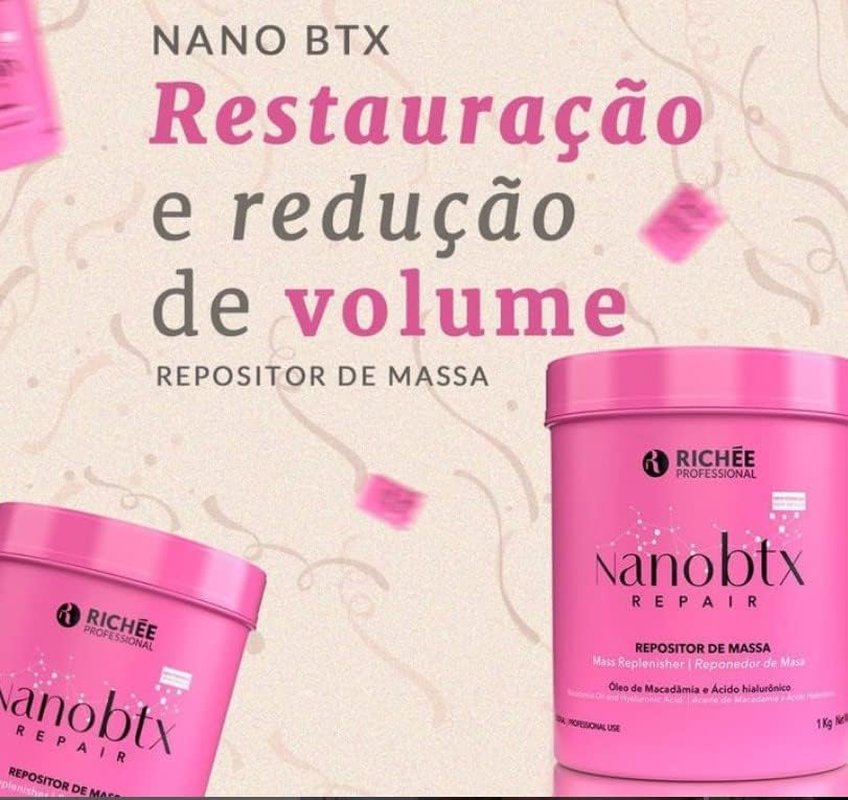 Rich&eacute;e Professional | Nanobtx Repair | Thermo Activated Mass Replenisher | 1000 Gr / 33.8 Oz.