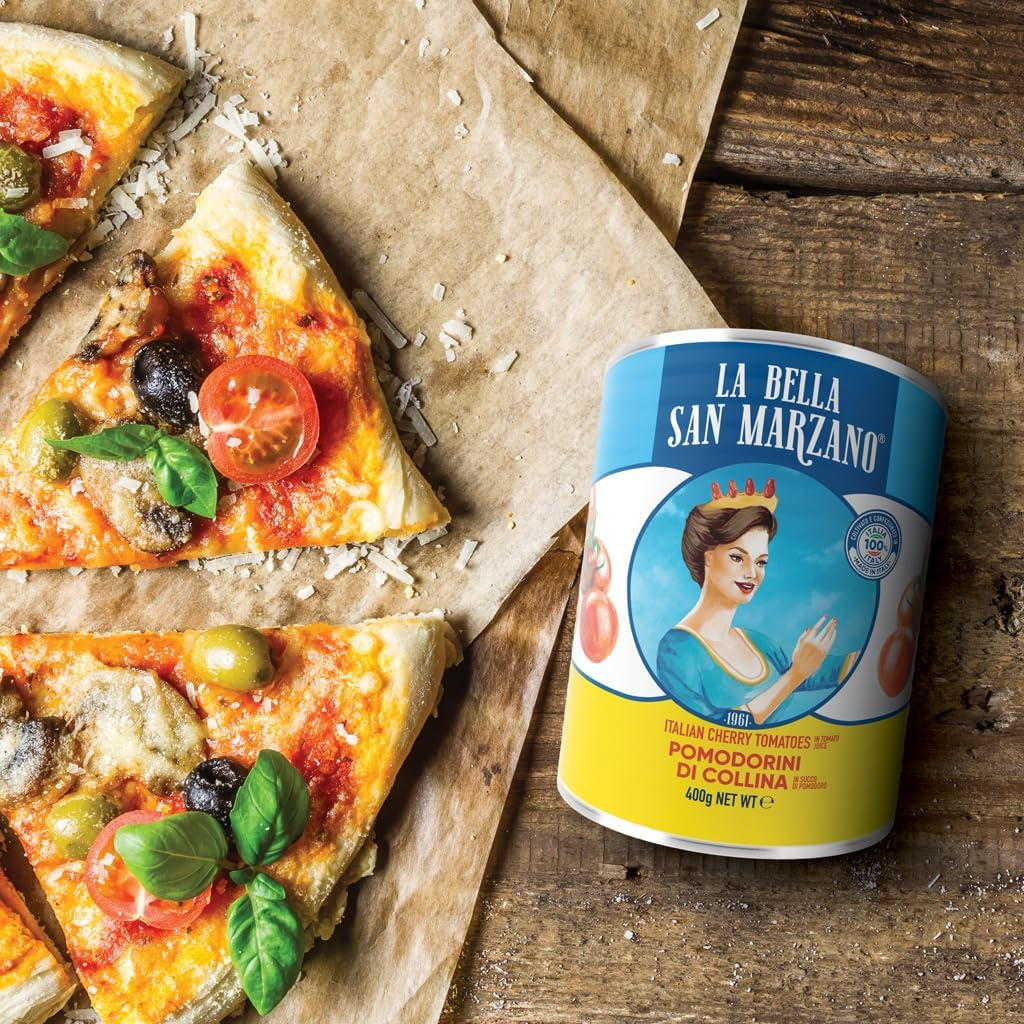 LA BELLA SAN MARZANO ITALIAN CHERRY TOMATOES 12X400GM image number 2