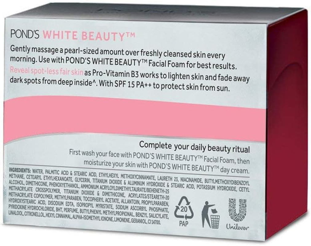 POND'S White Beauty SPF 15 PA Fairness Cream, 35G image number 3