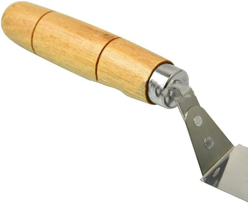 Professional Stainless Steel Uncapping Knife with Comfortable Wooden Handle, Efficient Beekeeping Tool for Easy Honey Harvest & Hive Frame Scraping image number 1